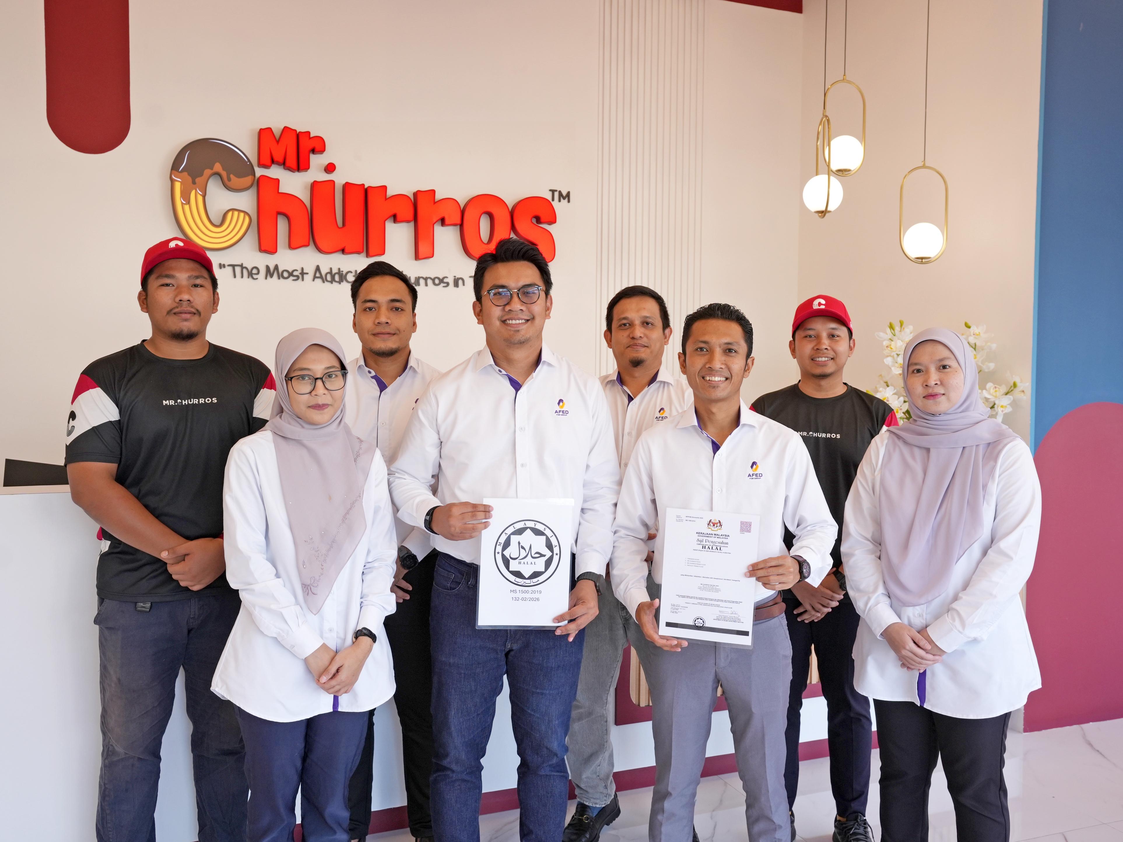 Mr. Churros Halal Certificate