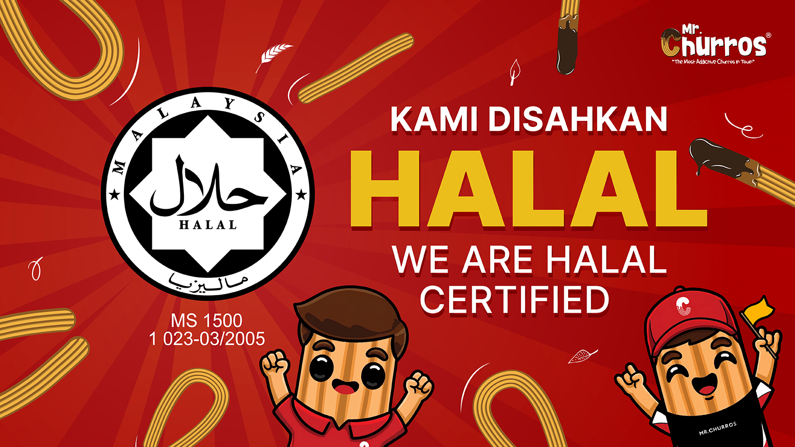 A Meaningful Milestone: Mr. Churros is Now Halal Certified